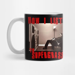 to listen supergrass Mug